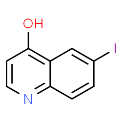 ChemSpider 2D Image | 6-Iodo-4-quinolinol | C9H6INO