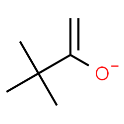 ChemSpider 2D Image | 3,3-Dimethyl-1-buten-2-olate | C6H11O