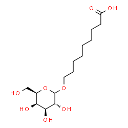 ChemSpider 2D Image | 9-(b-D-Galactopyranose)-nonanoic acid | C15H28O8