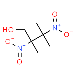 ChemSpider 2D Image | 2,3-Dimethyl-2,3-dinitro-1-butanol | C6H12N2O5