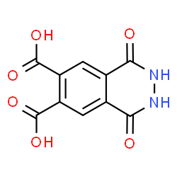 ChemSpider 2D Image | 1,4-Dioxo-1,2,3,4-tetrahydro-6,7-phthalazinedicarboxylato(2-) | C10H6N2O6