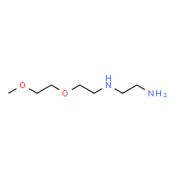 ChemSpider 2D Image | N-[2-(2-Methoxyethoxy)ethyl]-1,2-ethanediamine | C7H18N2O2