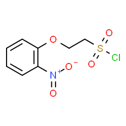 ChemSpider 2D Image | 2-(2-Nitrophenoxy)ethanesulfonyl chloride | C8H8ClNO5S