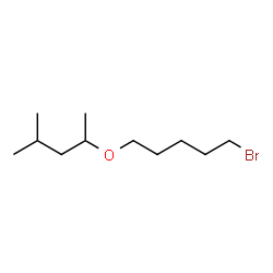 ChemSpider 2D Image | 1-Bromo-5-[(4-methyl-2-pentanyl)oxy]pentane | C11H23BrO