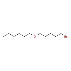 ChemSpider 2D Image | 1-[(5-Bromopentyl)oxy]hexane | C11H23BrO
