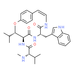 ChemSpider 2D Image | Americine | C31H39N5O4