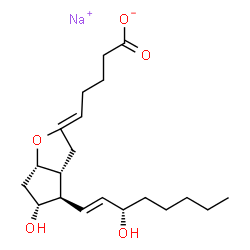 ChemSpider 2D Image | Epoprostenol sodium | C20H31NaO5