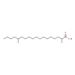 ChemSpider 2D Image | 2,14-Dimethyloctadecanoic acid | C20H40O2