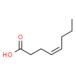 ChemSpider 2D Image | (Z)-4-octenoic acid | C8H14O2