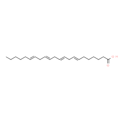 ChemSpider 2D Image | Docosatetraenoic acid | C22H36O2