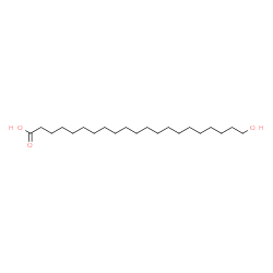 ChemSpider 2D Image | 21-Hydroxyhenicosanoic acid | C21H42O3
