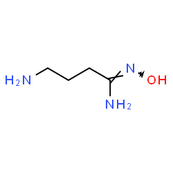 ChemSpider 2D Image | (1Z)-4-Amino-N'-hydroxybutanimidamide | C4H11N3O