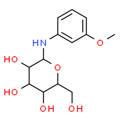 ChemSpider 2D Image | N-(3-Methoxyphenyl)hexopyranosylamine | C13H19NO6