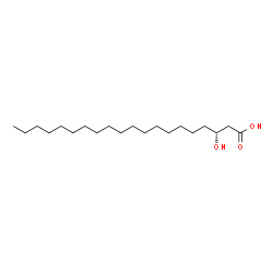 ChemSpider 2D Image | (3R)-3-Hydroxyicosanoic acid | C20H40O3