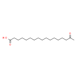ChemSpider 2D Image | 16-Oxoheptadecanoic acid | C17H32O3