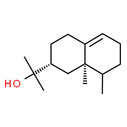 ChemSpider 2D Image | 2-[(2R,8aR)-8,8a-Dimethyl-1,2,3,4,6,7,8,8a-octahydro-2-naphthalenyl]-2-propanol | C15H26O