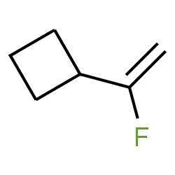 ChemSpider 2D Image | (1-Fluorovinyl)cyclobutane | C6H9F