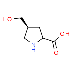 ChemSpider 2D Image | (4S)-4-(Hydroxymethyl)proline | C6H11NO3