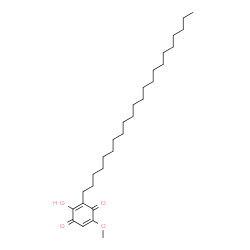 ChemSpider 2D Image | 3-Docosyl-2-hydroxy-5-methoxy-1,4-benzoquinone | C29H50O4