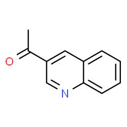 ChemSpider 2D Image | 3-Acetylquinoline | C11H9NO