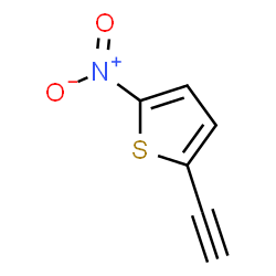 ChemSpider 2D Image | 2-Ethynyl-5-nitrothiophene | C6H3NO2S