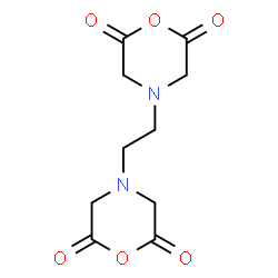 ChemSpider 2D Image | 4,4'-Ethylenebis(2,6-morpholinedione) | C10H12N2O6