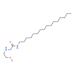 ChemSpider 2D Image | N-Hexadecyl-N~2~-(2-methoxyethyl)glycinamide | C21H44N2O2