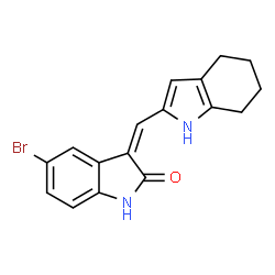ChemSpider 2D Image | VEGFR2 KINASE INHIBITOR II | C17H15BrN2O