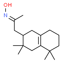 ChemSpider 2D Image | (2E)-N-Hydroxy-1-(3,3,5,5-tetramethyl-1,2,3,4,5,6,7,8-octahydro-2-naphthalenyl)-2-propanimine | C17H29NO