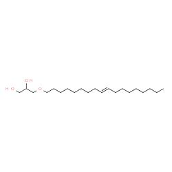 ChemSpider 2D Image | Octadec-9-enylglycerol | C21H42O3