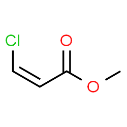 ChemSpider 2D Image | Methyl (2Z)-3-chloroacrylate | C4H5ClO2
