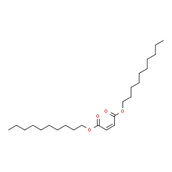 ChemSpider 2D Image | Didecyl (2Z)-2-butenedioate | C24H44O4
