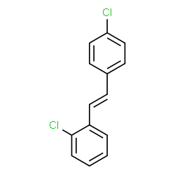 ChemSpider 2D Image | 1-Chloro-2-[(E)-2-(4-chlorophenyl)vinyl]benzene | C14H10Cl2