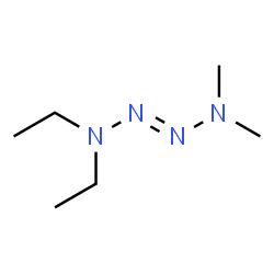 ChemSpider 2D Image | (2E)-1,1-Diethyl-4,4-dimethyl-2-tetraazene | C6H16N4