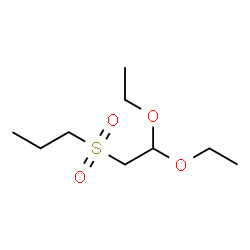 ChemSpider 2D Image | 1-[(2,2-Diethoxyethyl)sulfonyl]propane | C9H20O4S