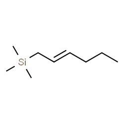 ChemSpider 2D Image | Silane, 2-hexenyltrimethyl- | C9H20Si