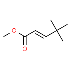 ChemSpider 2D Image | Methyl (2E)-4,4-dimethyl-2-pentenoate | C8H14O2