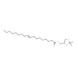 ChemSpider 2D Image | (2,2-Dimethyl-1,3-dioxolan-4-yl)methyl (9E)-9-octadecenoate | C24H44O4