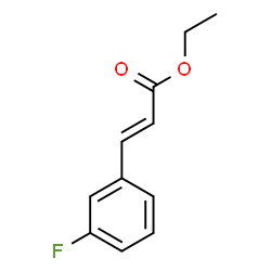 ChemSpider 2D Image | Ethyl (2E)-3-(3-fluorophenyl)acrylate | C11H11FO2