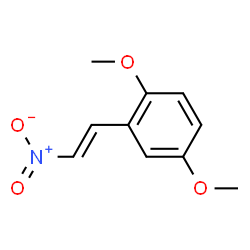 ChemSpider 2D Image | 2-(2,5-Dimethoxyphenyl)nitroethene | C10H11NO4