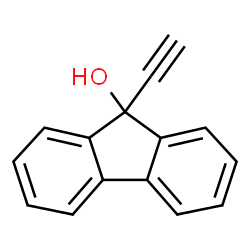 ChemSpider 2D Image | 9-Ethynyl-9H-fluoren-9-ol | C15H10O