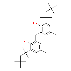 ChemSpider 2D Image | 2,2'-METHYLENEBIS(4-METHYL-6-TERT-OCTYLPHENOL) | C31H48O2