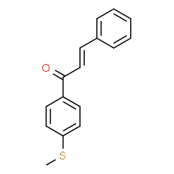 ChemSpider 2D Image | trans-4'-(Methylthio)chalcone | C16H14OS