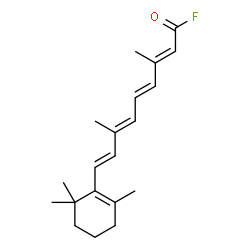 ChemSpider 2D Image | 15-Fluororetinal | C20H27FO