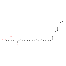 ChemSpider 2D Image | 2,3-Dihydroxypropyl cis-13-docosenoate | C25H48O4