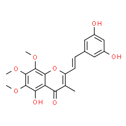 ChemSpider 2D Image | hormothamnione | C21H20O8