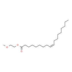 ChemSpider 2D Image | 2-Methoxyethyl (9Z)-9-octadecenoate | C21H40O3