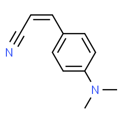 ChemSpider 2D Image | Cis-4-dimethylaminocinnamonitrile | C11H12N2