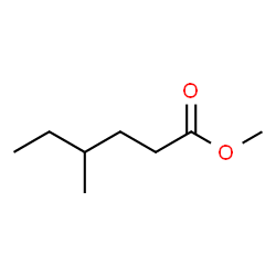 ChemSpider 2D Image | Methyl 4-methylhexanoate | C8H16O2