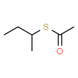 ChemSpider 2D Image | sec-butyl thioacetate | C6H12OS